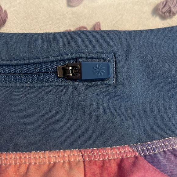 Athleta girl size medium, multicolored shorts - Picture 3 of 6